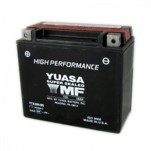 Yuasa YTX20H-BS 12V 20Ah 310A AGM motorkerékpár akkumulátor - 518901