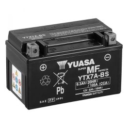  Yuasa YTX7A-BS 12V 6Ah 90A AGM motorkerékpár akkumulátor - 506015
