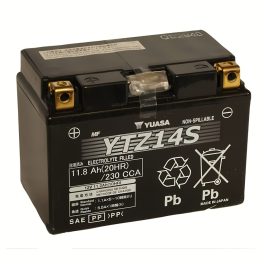   Yuasa YTZ14S 12V 11Ah 230A GEL motorkerékpár akkumulátor - 511902