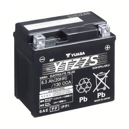   Yuasa YTZ7S 12V 6Ah 130A GEL motorkerékpár akkumulátor - 507902